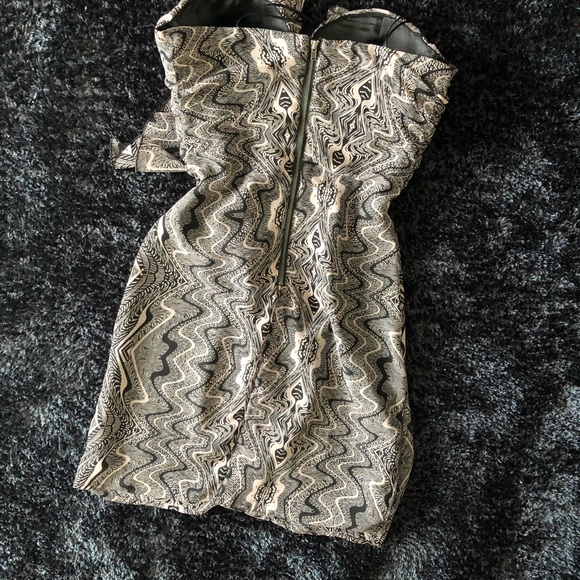 Guess Cocktail Dress Unique Retro Style Pattern - Picture 3 of 5